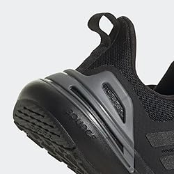 adidas RapidaSport Running Shoe, Black/Black/Iron