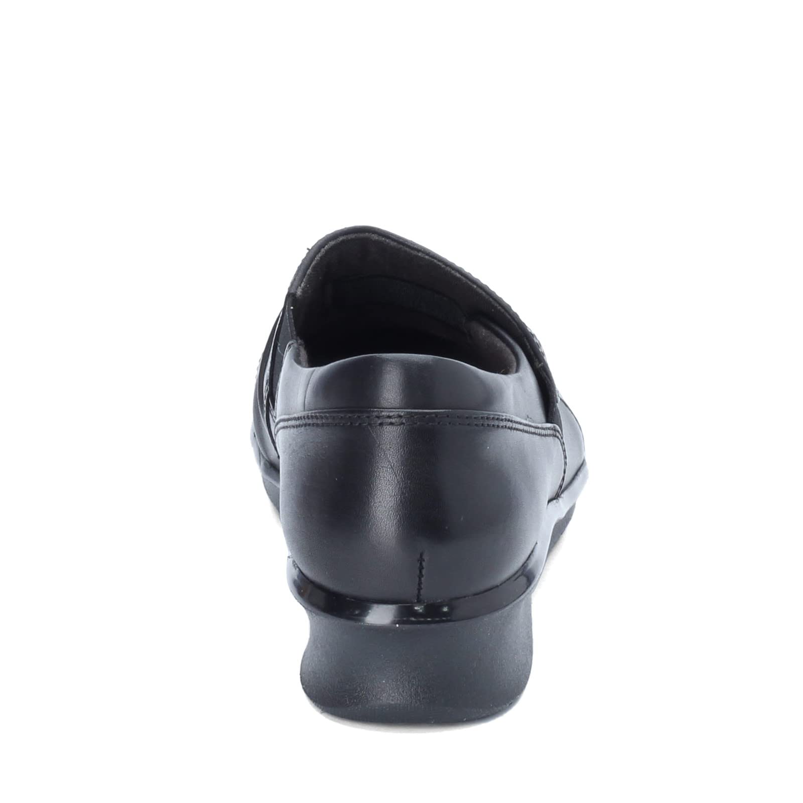 Clarks Women's Hope Roxanne Loafers, Black, 7 UK