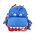 yodo 3-Way Convertible Playful Insulated Kids Lunch Boxes Carry Bag/Preschool Toddler Bag for Boys Girls, with Quick Access front Pouch for Snacks, Shark