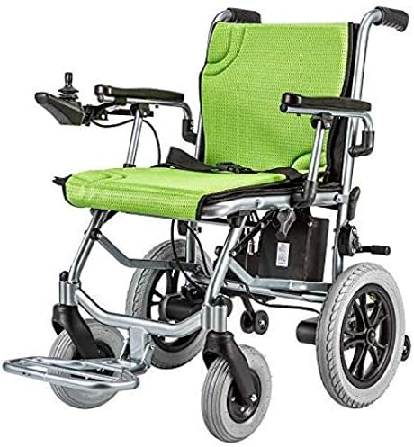Cynyy Lightweight Wheelchai Folding Motorized For Home and Outdoor Use Electric Wheelchairs Folding Portable Electric Power Air Travel Electric Dual Motor and Heavy Duty