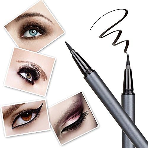 Waterproof Non-blooming Liquid Eyeliner Long-lasting Precise Eye Line Enhancing Pen Cat Eyes Makeup Tool