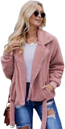 pink sherpa jacket