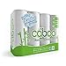 Caboo Tree Free Bamboo Toilet Paper with Septic Safe Biodegradable Bath Tissue, Eco Friendly Soft 2 Ply Sheets - 300 Sheets Per Roll, 24 Double Rolls primary