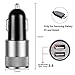 Samsung Galaxy S5/note3 Car Charger, JOMOQ Ultra Fast Dual-Port Charger Adapter for Galaxy S5 Note 3,and usb charger for more