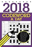 Codeword a Day 2018: 365 dated codeword puzzles by Clarity Media