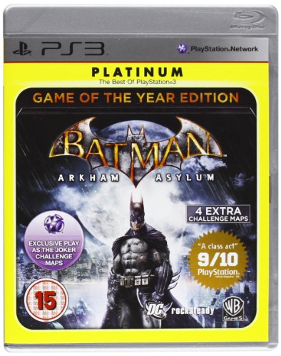 Batman Arkham Asylum Game Of The Year Edition Platinum Sony Ps3 Buy Online In Isle Of Man At Isleofman Desertcart Com Productid 53057803