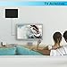 TV Antenna, Indoor Amplified Digtial HDTV Antenna 60 to 80 Mile Range 2018 Newest Advanced Type Switch Console Amplifier Signal Booster, USB Power Supply and 16.5FT High Performance Coax Cable (black)