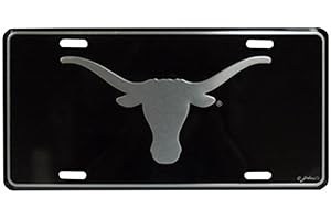 GAME DAY OUTFITTERS NCAA Texas Longhorns Car Tag Elite