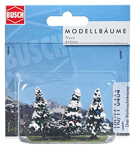 Busch 6464Â â€“Â 3Â Snowy Christmas Trees, Vehicle