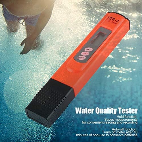 GXMZL Water Quality Tester - Digital LCD TDS Water Quality Purity Monitor Aquarium Swimming Pool Meter Tester
