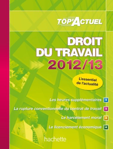 Droit du travail 2012-13