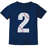 Tstars TeeStars - Baseball 2nd Birthday Gift for Two Year Old Toddler Kids T-Shirt