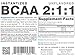 Hard Rhino BCAA 2:1:1 Instantized Powder, 500 Grams (1.1 Lbs), Unflavored, Lab-Tested, Scoop Included
