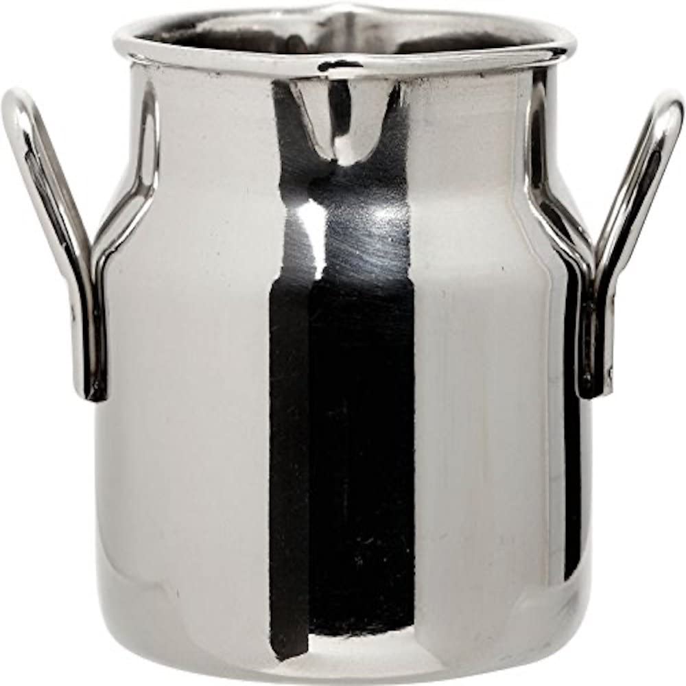 Porcelite Presentation CB0030 Mini Milk Churn, 2.5 oz. (Pack of 6)