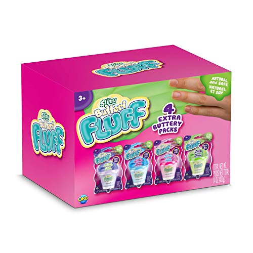 ORB Slimy Butterifluff 4 Pack, Multicolor