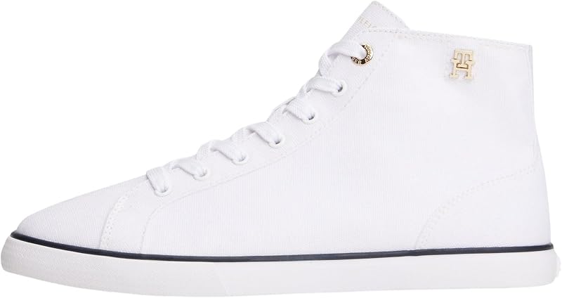 Haut Taille mi-Haute Th Chic Low Profile Mid Cut FW0FW09356 pour Femme, Blanc (Blanc), 38 — photo 1 sur 5