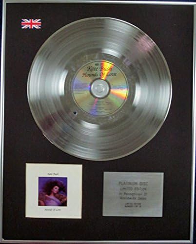 KATE BUSH - Limited Edition CD Platinum Disc - HOUNDS OF LOVE