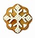 Wilton 12 Cavity Nonstick Snowflakes Cookie Pan
