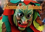Alemannische Masken (Wandkalender 2020 DIN A4 quer): Gefürchtet und geliebt (Monatskalender, 14 Sei by 