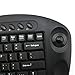 Wireless Trackball Keyboard, Oley 2.4 GHz 2in1 Wireless Mouse Keyboard Computer TV Box Remote Control Support PC/Xbox 360/PS3/HTPC/IPTV/MAC with Trackball