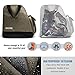 OutdoorMaster Boot Bag - Ski Boots and Snowboard Boots Bag, Excellent for Travel with Waterproof Exterior & Bottom - for Men, Women and Youth
