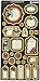 Graphic 45 4501198 Christmas Carol Journaling Chipboard