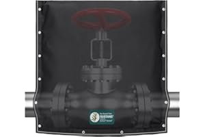 ESINGMILL Backflow Preventer Cover Insulated Outdoor Pipe Insulation for Winter Freeze Protection and Backflow Valve, Irrigation Pipe, Sprinkler Valve, Winter Well Head Cover Water Well Pump Covers