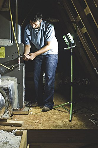 image for PowerSmith PWL2140TS Dual-Head 40W 4000 Lumen LED Work Light with Meta