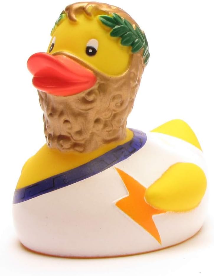 Zeus Rubber Duck | Bathduck | Duckshop | L: 11 cm