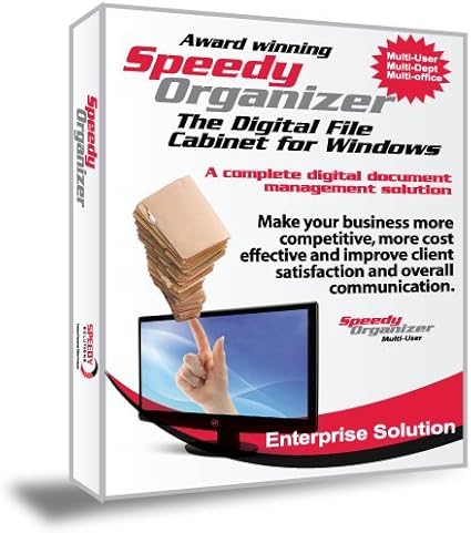 Amazon Com Speedy Organizer The Digital File Cabinet For Windows 5 User Multi User