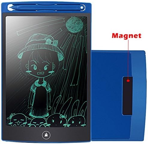 Powerbeast Writing Pad for Kids-Brightness UPGRADED LCD Writing Tablet 8.5 inch Electronic Drawing Pad&Handwriting Pad and Office Writing Board(Blue)