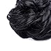 Messy Hair Bun Extensions Synthetic Updo Chignons Donut Elastic Bride Bun Ponytail Scrunchy Hairpiece Wig Accessory for Women 45g Jet Black-Thickerthumb 4