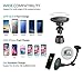 Magnetic Wireless Car Charger, 2BConnect Premium Strong Mount Boost Charging Kit Includes CQ3.0 Adapter, 3A Cable for Qi Enabled Device Such as iPhone X 8/Plus, Samsung Galaxy S9/S8 + Edge