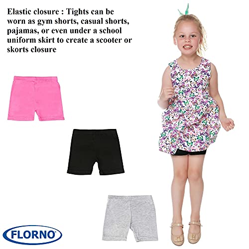 FLORNO Girls Dance Shorts Girls Bike 