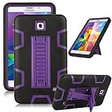Samsung Galaxy Tab 4 7.0 Case, Jwest [Kickstand] Full-body Rugged Hybrid Protective Dual Layer Design/Impact Resistant Bumper Case for Samsung Galaxy Tab 4 7.0