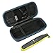 for Philips Norelco OneBlade Hybrid Electric Trimmer and Shaver, FFP, QP2520/90,QP2520/70 Travel Hard Case by Baval