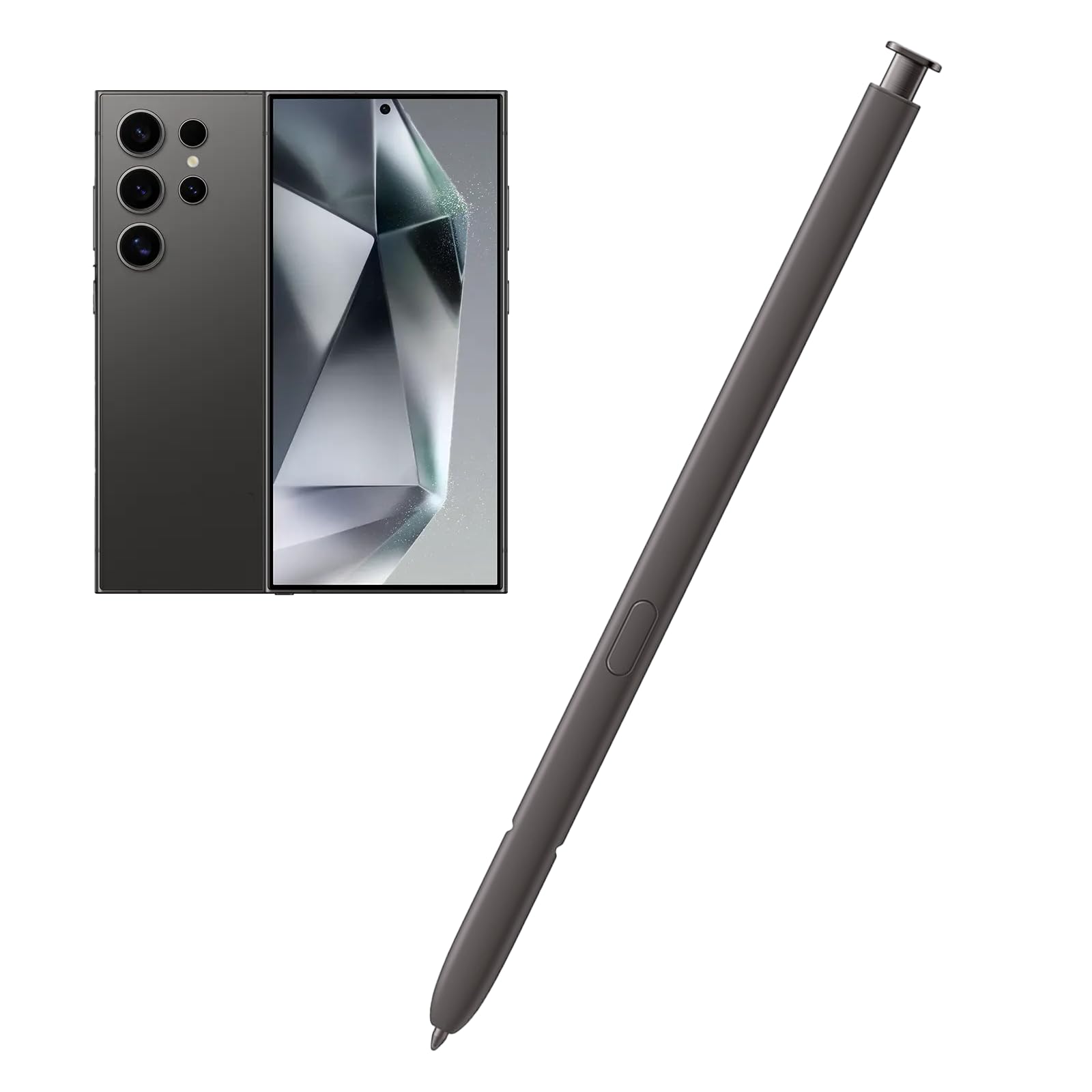 Galaxy S24 Ultra S Pen Replacement Compatible with Samsung Galaxy S24 Ultra,S24 Stylus Pen for Galaxy S24 Ultra Touch S Pen,US Version,EJ-PS928BYEGUS,WithoutBluetooth(Dark Gray)