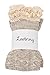 Leotruny Women’s Wool Knee High Button Lace Boot Socks (Light grey)