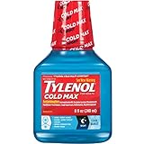 Tylenol Cold Multi-Symptom Nighttime Liquid, Cool Burst, 8oz