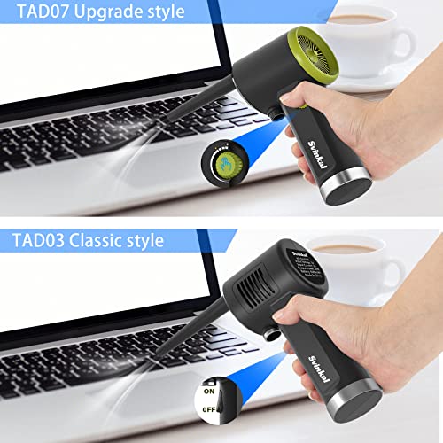 Svinkal Compressed air Duster Electric, Computer air Blower Gun, air