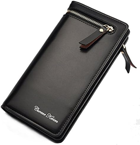 iLapland Women Long Clutch PU Leather Wallet Handbag Ladies Purse Large Capacity Multi Card Organizer Cellphone Holder…