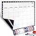 Dry Erase Calendar - Fridge Magnetic Calendar - Refrigerator Dry Erase Board 16