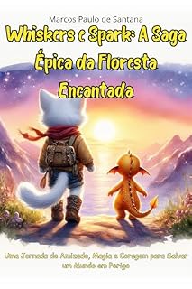 Livro Whiskers e Spark: A Jornada da Amizade: Uma Jornada de Amizade, Magia e Coragem para Salvar um Mundo em Perigo