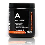 SALE - KETO-SHRED BHB Salts ~ Exogenous Ketone Performance Complex ~ Formulated to Maximize Ketosis FAT BURNING, BOOST ENERGY, INITIATE KETOSIS FAST and INCREASE FOCUS ~ Peach Flavor ~ 7.4 oz. (210G)