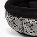 Disney Nightmare Before Christmas Jack Skellington Cuddle Cup High-Quality Dog Bed / Cat Bed, Machine Washable, Dirt/Water Resistant Bottom, High Walls for Deeper Rest, For Pets up to 12lbs