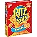 RITZ Bits Cheese Sandwich Crackers, Snacks for Kids and Adults, Bulk Lunch Snacks, 12 - 8.8 oz Boxes