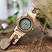 Womens Watches Wooden Analog Quartz M25 Wrist Watch Full Wood Band Wood Watch for Women