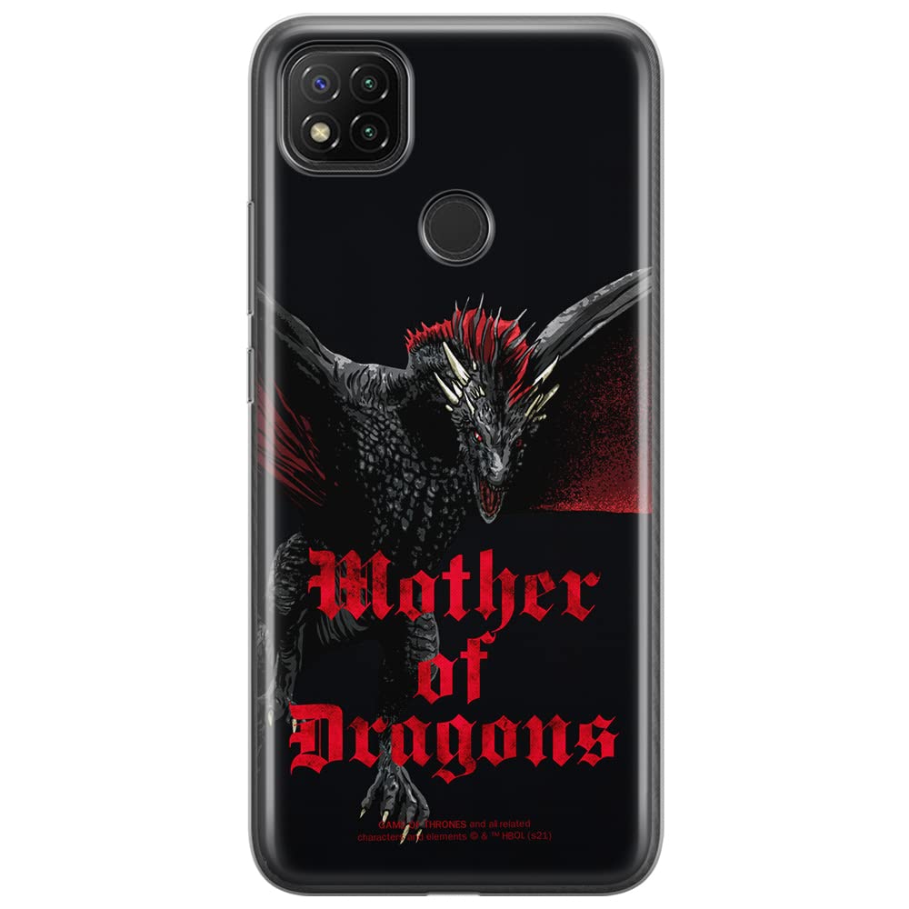 ERT GROUP mobile phone case for Xiaomi REDMI 9C original and officially Licensed Game of Thrones pattern 002 optimally adapted to the shape of the mobile phone, case made of TPU