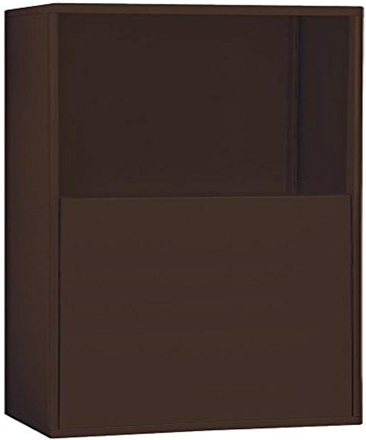 Salsbury Industries 19955BRZ Free-Standing Enclosure for Recessed Mounted Cell Phone Lockers, Bronze