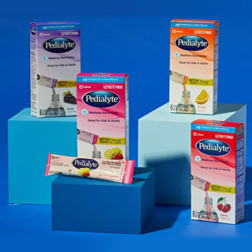 Pedialyte Electrolyte Powder Packets, Strawberry Lemonade, Hydration
